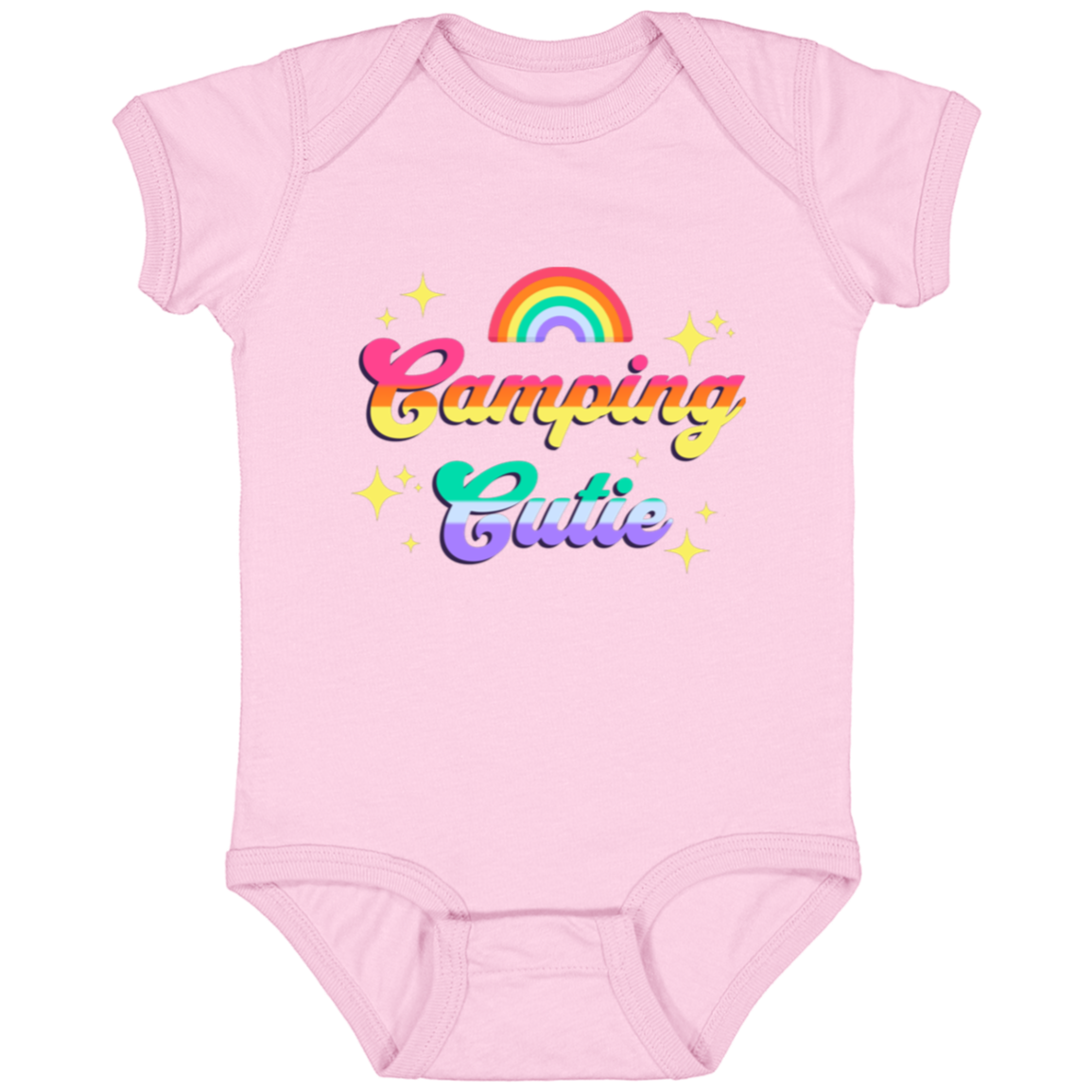 Camping Cutie Toddler T-Shirt & Infant Bodysuit – Adorable Camping Apparel for Kids