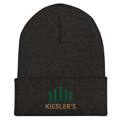 Kiesler's Cuffed Beanie with Tree Design – Stylish and Warm Winter Hat